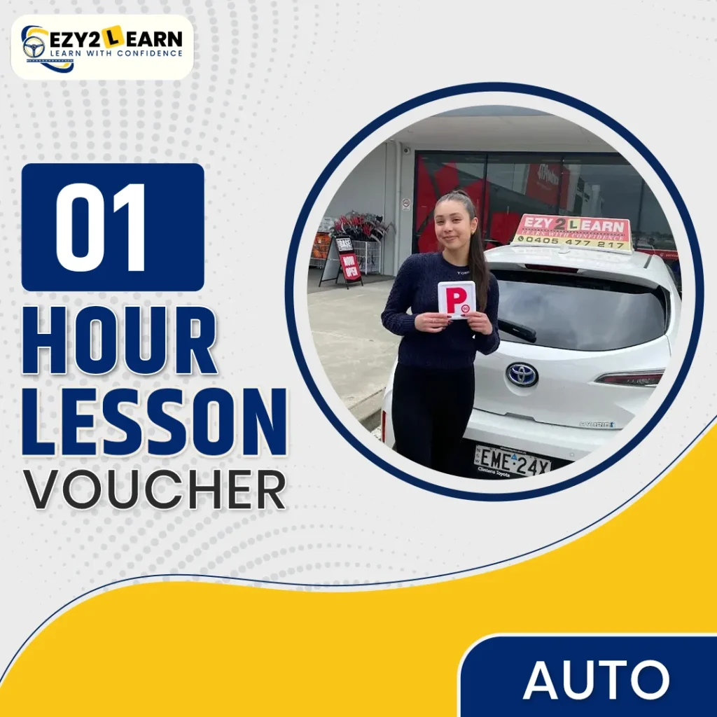 1 Hour Auto Lessons vouche