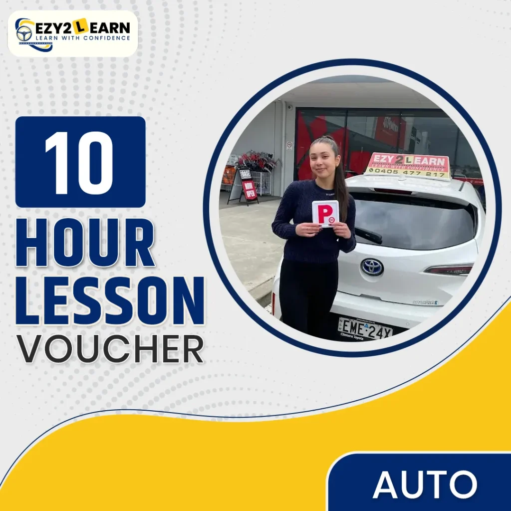 10 Hours Lessons voucher